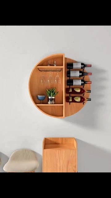 Half-moon wine bar
